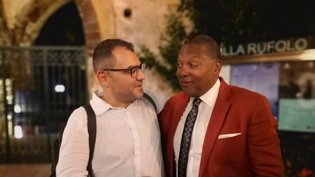 Giovanni Todaro e Wynton Marsalis a Ravello Jazz Festival